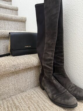 Stuart Weitzman Women's Over-the-Knee Suede Boots